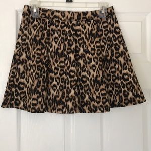 Leopard skirt